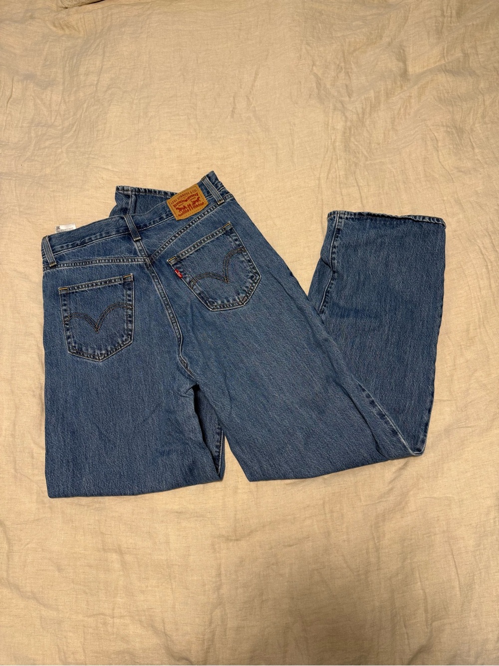 Levi's High-Rise Classic Blue Women's Jeans